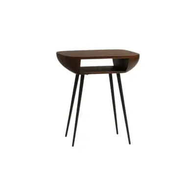 שידה עץ כהה מעוצבת דגם ZARA