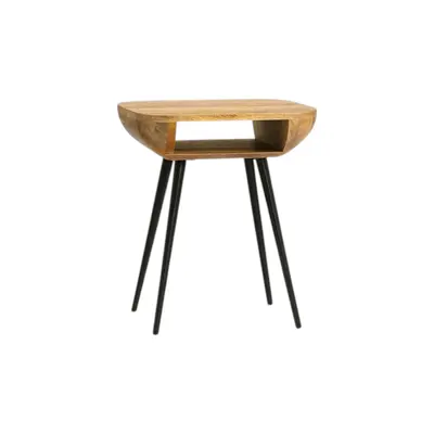 שידה עץ טבעי מעוצבת דגם ZARA