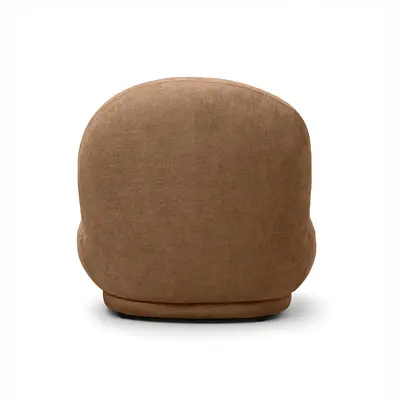 כורסא מעוצבת דגם BELU גוון חום חמרה