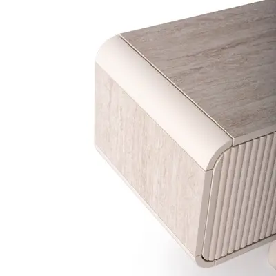 מזנון מעוצב דגם ANDER גוון טרוורטין וסהרה