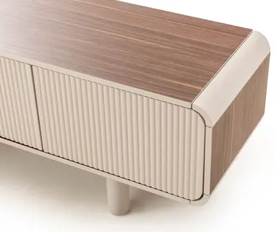 מזנון מעוצב דגם ANDER גוון אגוז אמריקאי וסהרה