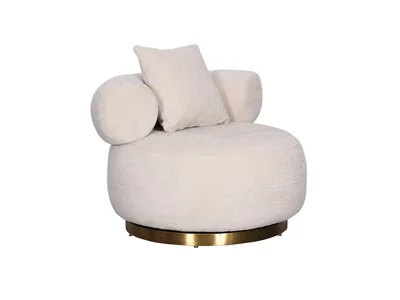 כורסא מעוצבת דגם LOVE גוון בז'