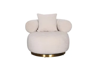 כורסא מעוצבת דגם LOVE גוון בז'