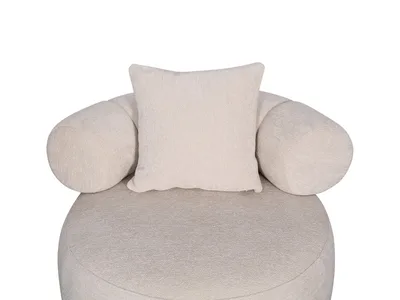 כורסא מעוצבת דגם LOVE גוון בז'