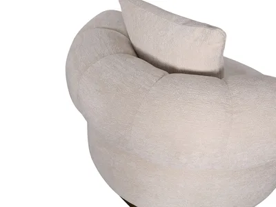 כורסא מעוצבת דגם LOVE גוון בז'