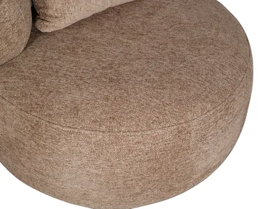 כורסא מעוצבת דגם LOVE גוון קפה