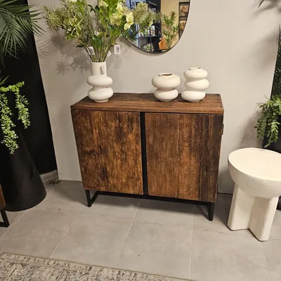 שידה מעוצבת דגם OLEN עץ שיטה