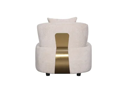 כורסא מעוצבת דגם STAR - בז'