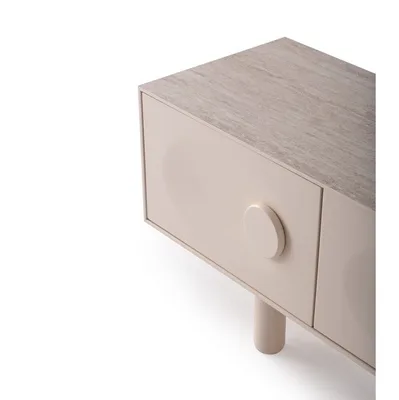 מזנון מעוצב דגם FRED גוון טרוורטין ובז'