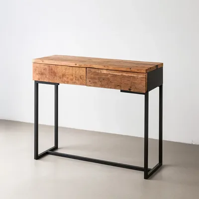 קונסולה מעוצבת דגם OLEN עץ שיטה