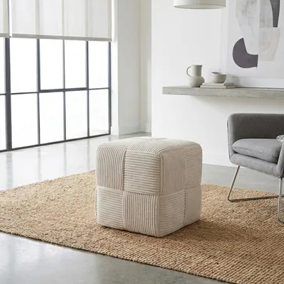 הדום מעוצב קוביות דגם TAL גוון שמנת