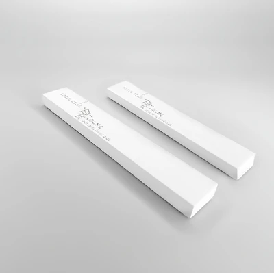 בית מזוזה בטון לבן טיפוגרפיה - מידות לבחירה