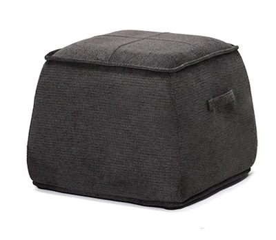 הדום טרפז דגם TEREZA בד ארוג גוון שחור גרפיט