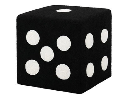 הדום מעוצב דגם CUBE קובייה שחור עם לבן