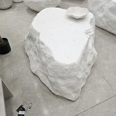 שולחן סלון סלע ענק מעוצב דגם STONE