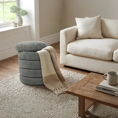 הדום מעוצב דגם RING גוון אפור