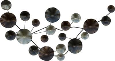 קישוט קיר בעיצוב חבצלות מים תפזורת